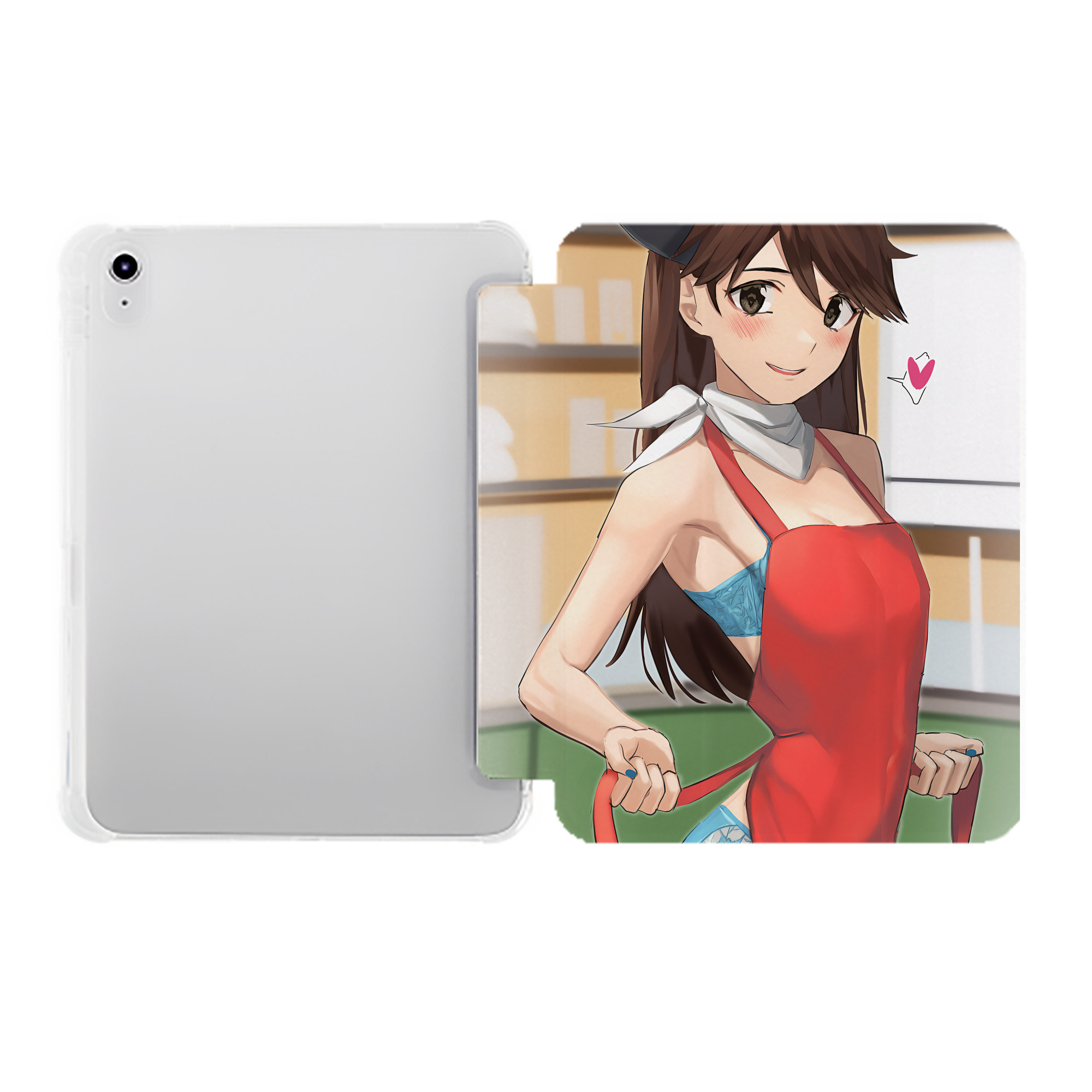 （画像用） EVA 新世紀エヴァンゲリオン IPad ケース ペン収納付き 三つ折りスタンド PUレザー×シリコン 対応機種9.5/10.5/10.9インチ
